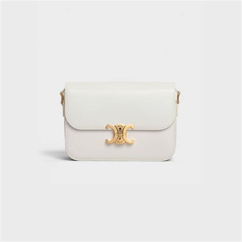 monogram white celine bag|Celine side bag.